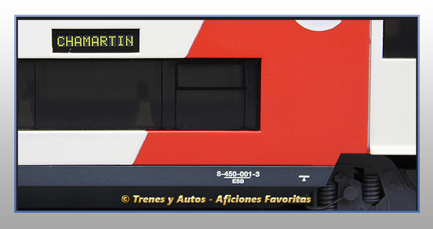 Coche pasajeros cercanias ESB-001R de 2 pisos - Renfe